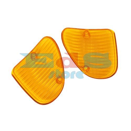 COPPIA PLASTICHE FRECCE ANTERIORI DESTRA/SINISTRA - APE 50 (DAL 1996 IN POI)