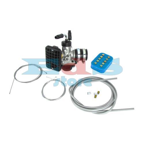 KIT CARBURATORE 21MM DELLORTO PER COLLETTORE PINASCO VESPA FARO BASSO VM1 VM2 VN1 VN2 VL1 VL2 VL3 VB1