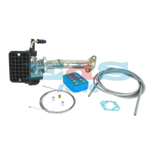 COMPLETE DELL'ORTO 21MM CARBURETOR KIT VESPA PK 50 / 125 (2 HOLES)