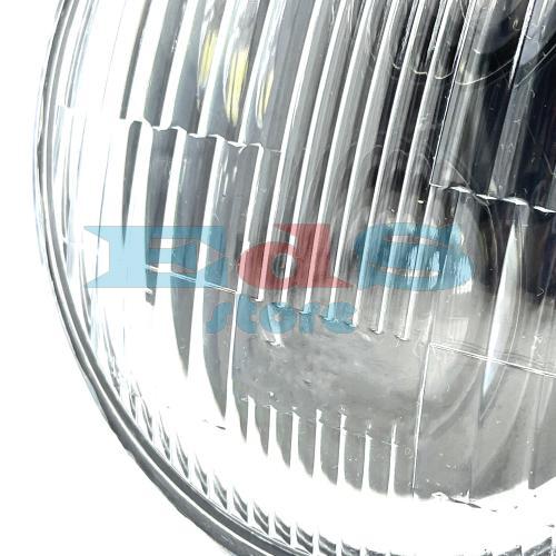 FRONT LED HEADLIGHT - VESPA PX - WITH GLASS, ORIGINAL STYLE