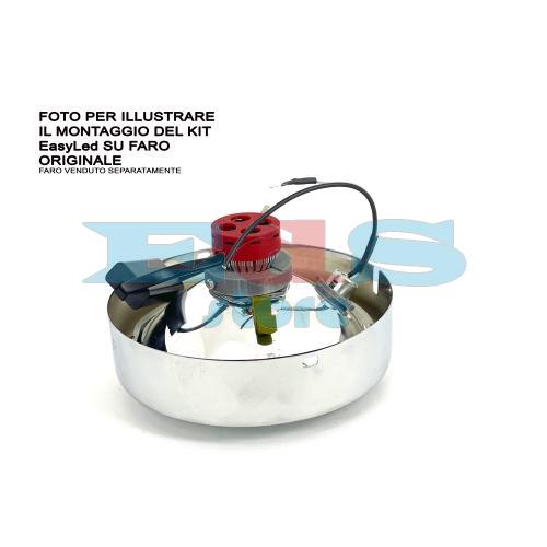 LED KIT EasyLed FOR ORIGINAL-TYPE FRONT HEADLIGHT VESPA TS - GTR - SPRINT VELOCE - RALLY