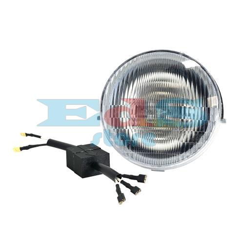 CLASSIC FRONT LED HEADLIGHT FOR VESPA PK S, XL, ETS (50 AND 125)