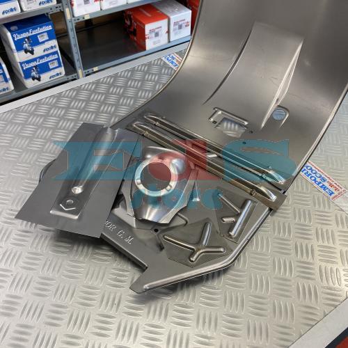 LEGSHIELD AND FLOORBOARD KIT WITH REINFORCEMENTS, CROSS MEMBERS AND NOSE PANEL VESPA 50 L N R, 90, 125 ET3 PRIMAVERA