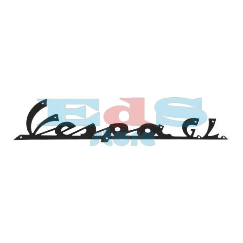 FRONT EMBLEM -VESPA GL- SCRIPT BADGE