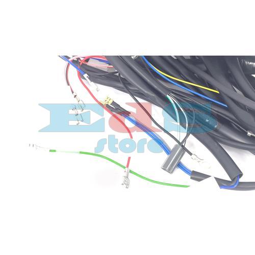 FAISCEAU ELECTRIQUE ORIGINAL VESPA PX AVEC BATTERIE 1981-1997