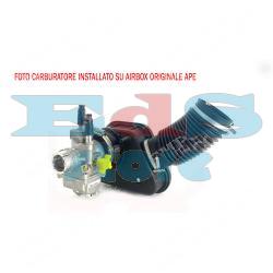 DELLORTO PHDG 21 CARBURETOR KIT WITH INTAKE MANIFOLD FOR APE 50