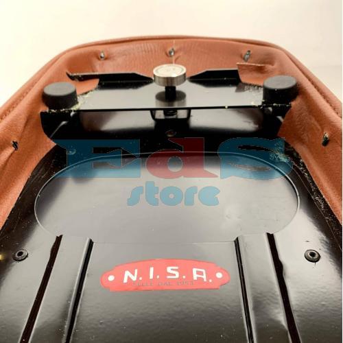 SELLA WAVE MARRONE - SPORTIVA - PER VESPA PX - (ANCHE VNA VNB VBA VBB SPRINT GT GTR TS - SPRINT VELOCE - GL)