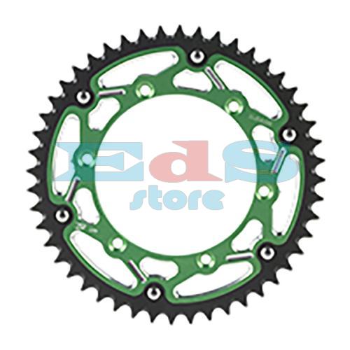 PiÃ±Ã³n trasero 460 - 49 X-RACE Verde