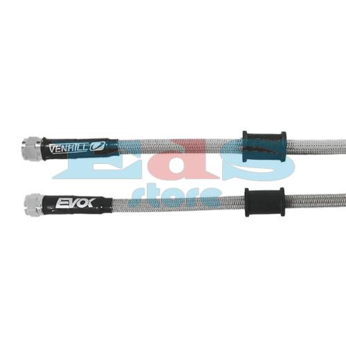 TUBO FRENO 535MM DADO GIREVOLE 1/8 BSP - TRASPARENTE