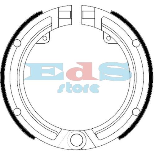 MÃ¢choires de frein FERODO ECO FSB890A