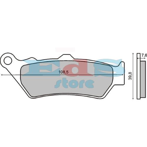 Pastiglie Freno Sinter-Tech Bmw F 800 Gs