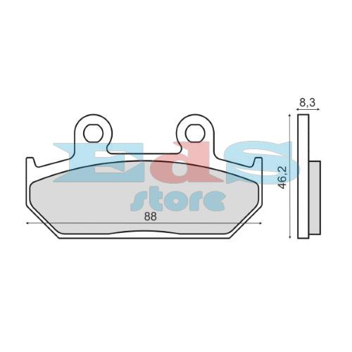 Pastillas Freno Sinter-Tech Honda RS 125R