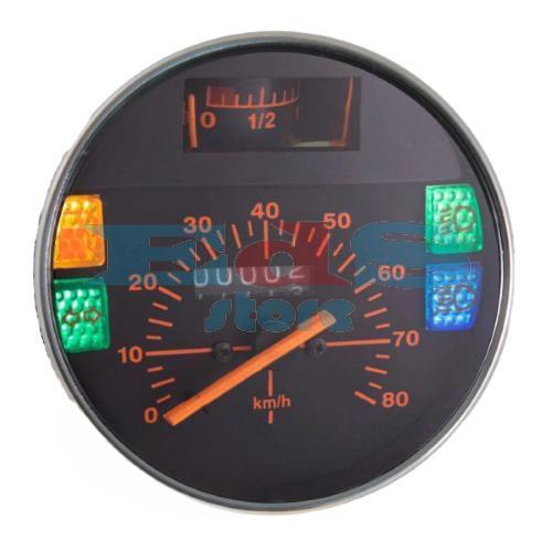 RMS Classic Speedometer Piaggio Vespa Pk 50 XL scala 80 kmh 226739