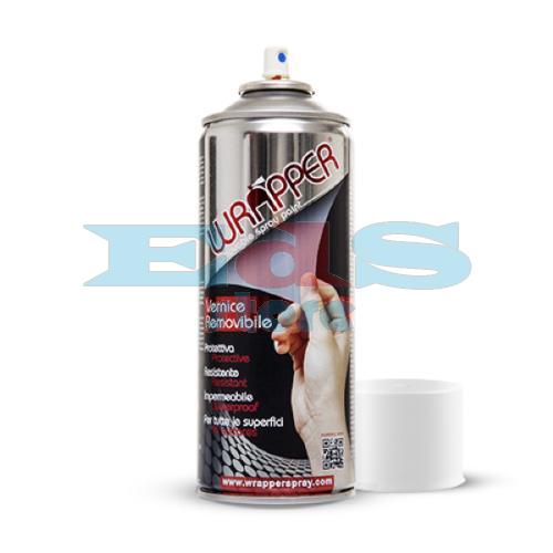 Envoltorio Pintura en spray desenfundable Blanco Puro Mat 400ml