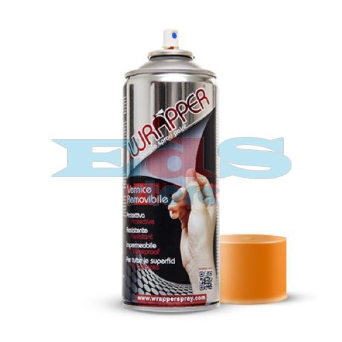 Envoltorio Pintura en spray desenfundable Naranja FlÃºor 400ml