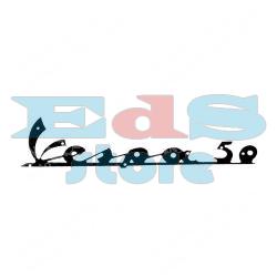 TARGHETTA ANTERIORE - VESPA 50 -  1963-1967