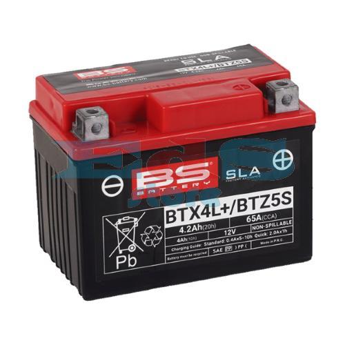 BATTERIA BS SLA BTX4L+BTZ5S