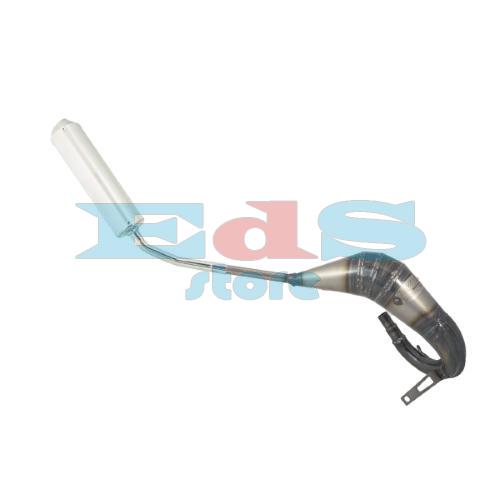 POT D'Ã©CHAPPEMENT  IRON PIPE AVEC SILENCIEUX SHORTY EN ALUMINIUM ET ACIER INOXYDABLE POUR FANTIC CABALLERO EN-SM 50 06-16