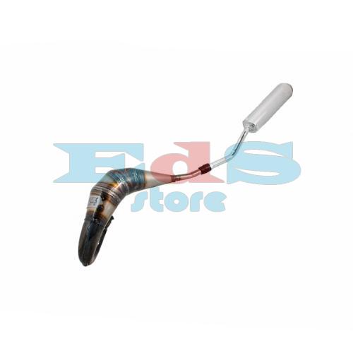 POT DÂ€™Ã©CHAPPEMENT SOUDÃ©  IRON PIPE AVEC SILENCIEUX SHORTY EN ALUMINIUM ET INOX  POUR CPI SM 50 08-13