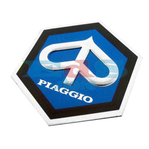 HEXAGONAL PIAGGIO EMBLEM 42mm
