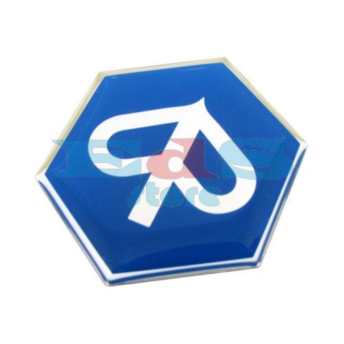 EMBLEM HEXAGONAL PIAGGIO RESIN 