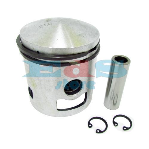 PISTONE, FASCE E SEEGER 61 mm PER 2 TRAVASI - d. 61 (MODIFICA PER VESPA VNB VBA VBB SPRINT GT GL)