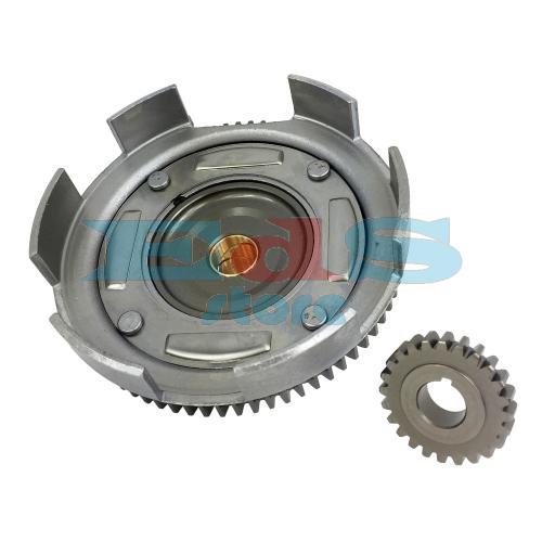 CAMPANA POLINI PRIMARIA DENTI DIRITTI VESPA 50 75/90 ET3 PRIMAVERA 72-24