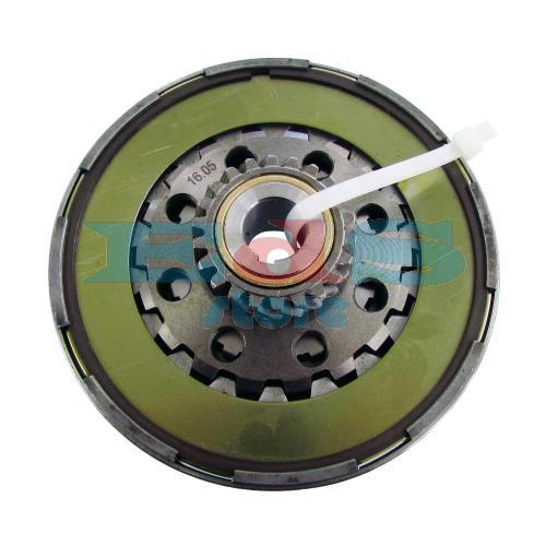 COMPLETE CLUTCH WITH REINFORCED CLUTCH BASKET - 23 TEETH - 8 SPRINGS - VESPA PX - RALLY - T5 - COSA