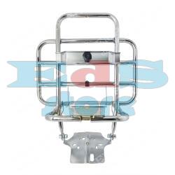 REAR CHROME LUGGAGE RACK WITH SPARE WHEEL HOLDER VESPA 50 PRIMAVERA ET3
