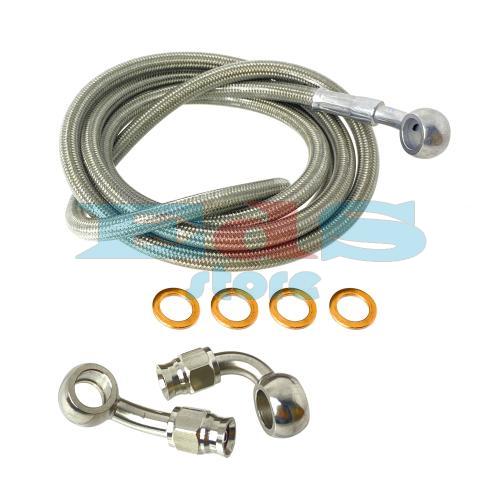 KIT TUBO IDRAULICO IN TRECCIA PER FRENO A DISCO VESPA