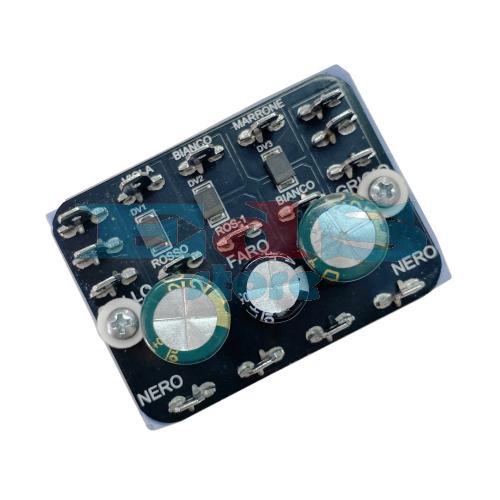 CONTROL UNIT FOR 3 LED LIGHT HEADLIGHT CONVERSION FROM AC TO DC
