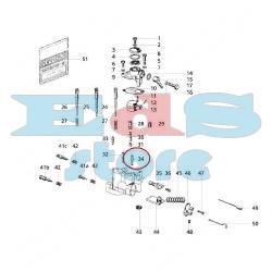 GETTO -65- AVVIAMENTO CARBURATORE SI
