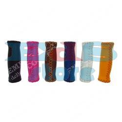 HANDMADE GRIPS - VINTAGE STYLE - COLOR BROWN