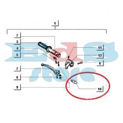 INTERRUTTORE STOP SU LEVA DESTRA APE 50 - PX - SCOOTER VESPA