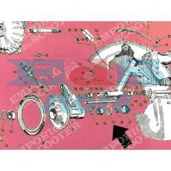 SPACER FRONT AXLE VESPA