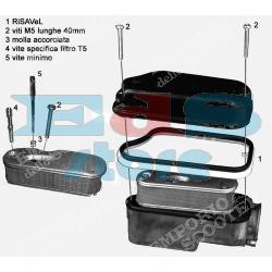RISE-UP FOR AIR BOX "RiSAVeL" (MODELS WITHOUT MIXER) - IT ALLOWS INSTALLATION OF FILTER T5