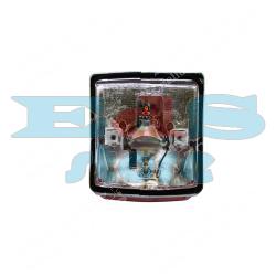 FEU ARRIERE VESPA PX BORDURE CHROMEE