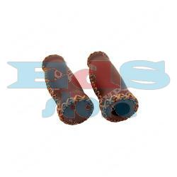 HANDMADE GRIPS - VINTAGE STYLE - COLOR BROWN
