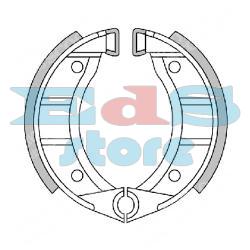 GANASCE FRENO ANTERIORE POLINI - PIAGGIO CIAO - SI - SUPERBRAVO - FREE -  Ø 90X18 CERCHI A RAGGI