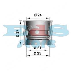 MANICOTTO CARBURATORE PHBG 15-21 B (37 mm)
