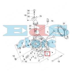 GUARNIZIONE SCARICO MOTORI Leader/Quasar 125-250cc - VESPA GT/GTL/GTS/GTV