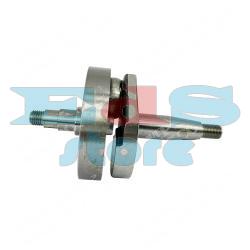 ALBERO MOTORE MAZZUCCHELLI ANTICIPATO - BIELLA COMPETIZIONE - VESPA PK 50 - APE 50 - CONO d. 20