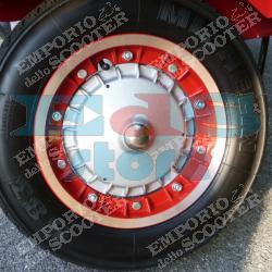 CERCHIO IN LEGA RUOTA DA 10 VESPA - ROSSO