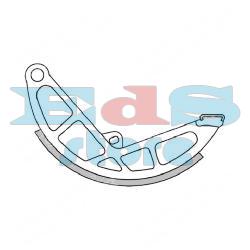 GANASCIA CEPPO FRENO POSTERIORE - PIAGGIO CIAO - BOSS - BOXER - GRILLO - SI - SUPERBRAVO - POLINI