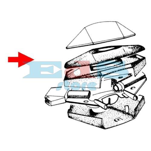 SPEEDOMETER COVER VESPA T5
