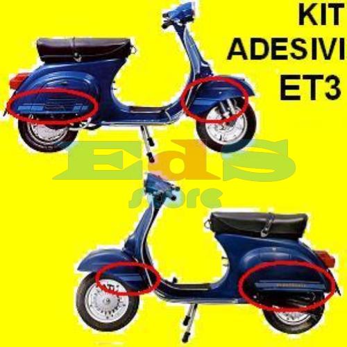 STICKER SET VESPA ET3