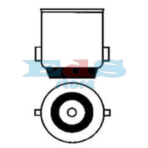 12V 21W BULB FOR INDICATORS - ORANGE - BA15S