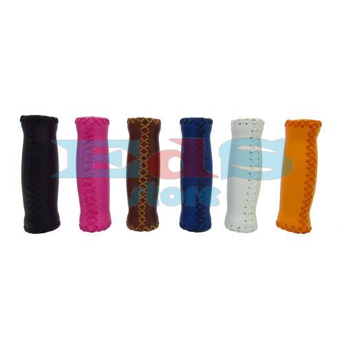 HANDMADE GRIPS - VINTAGE STYLE - COLOR BROWN