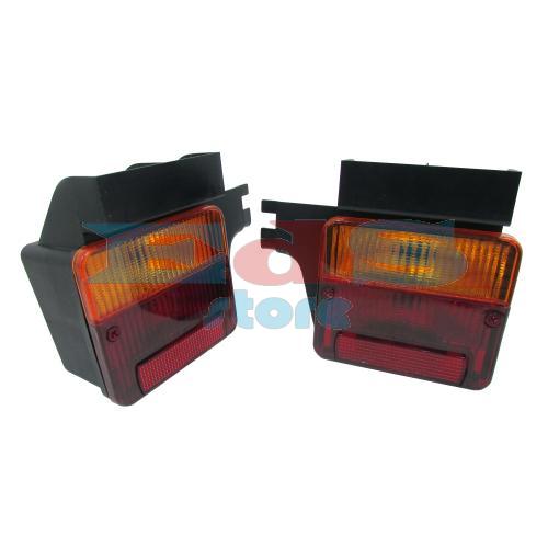 PAIR OF REAR LIGHTS APE 50 (POSITION, INDICATOR, STOP)