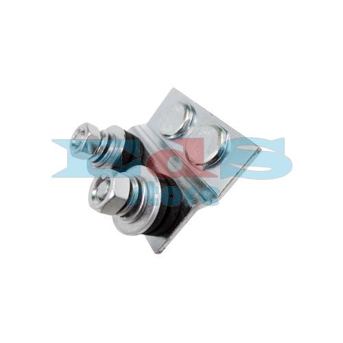 CDI BRACKET VESPA 125 ET3 - COMPLETE WITH RUBBERS AND SCREWS